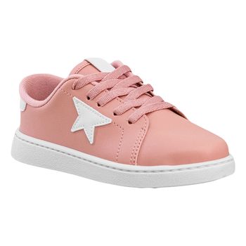 Tenis-Casual-Rosa-Estrela-Lateral-|-Molekinha-Tamanho--29---Cor--ROSA-0